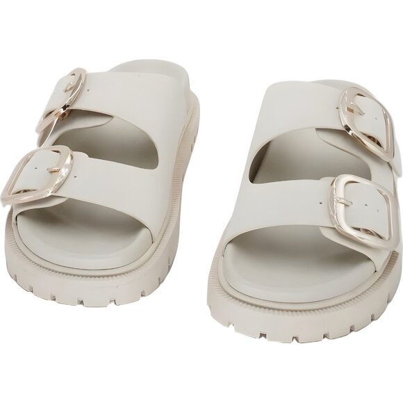 MIA Gen Double Buckle Slip-On Sandals Seashell for Women US 6M - Picture 5 of 6